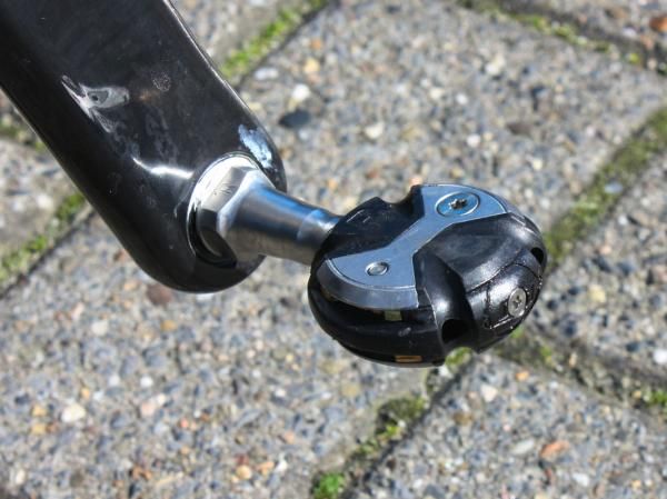 These Speedplay Zero Stainless pedals saw a few shake-out rides the week prior to Paris-Roubaix but went unused that day.