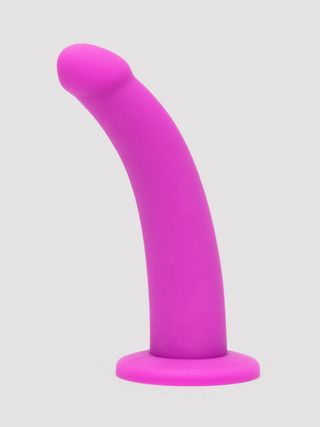 Lovehoney Curved Silicone Suction Cup Dildo 7 Inch