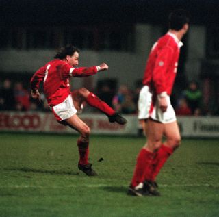 Former Manchester United and Wales winger Mickey Thomas