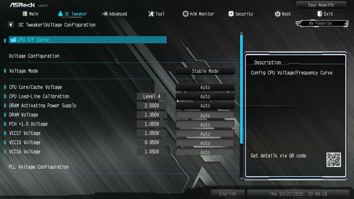 ASRock Z490M Pro4 BIOS