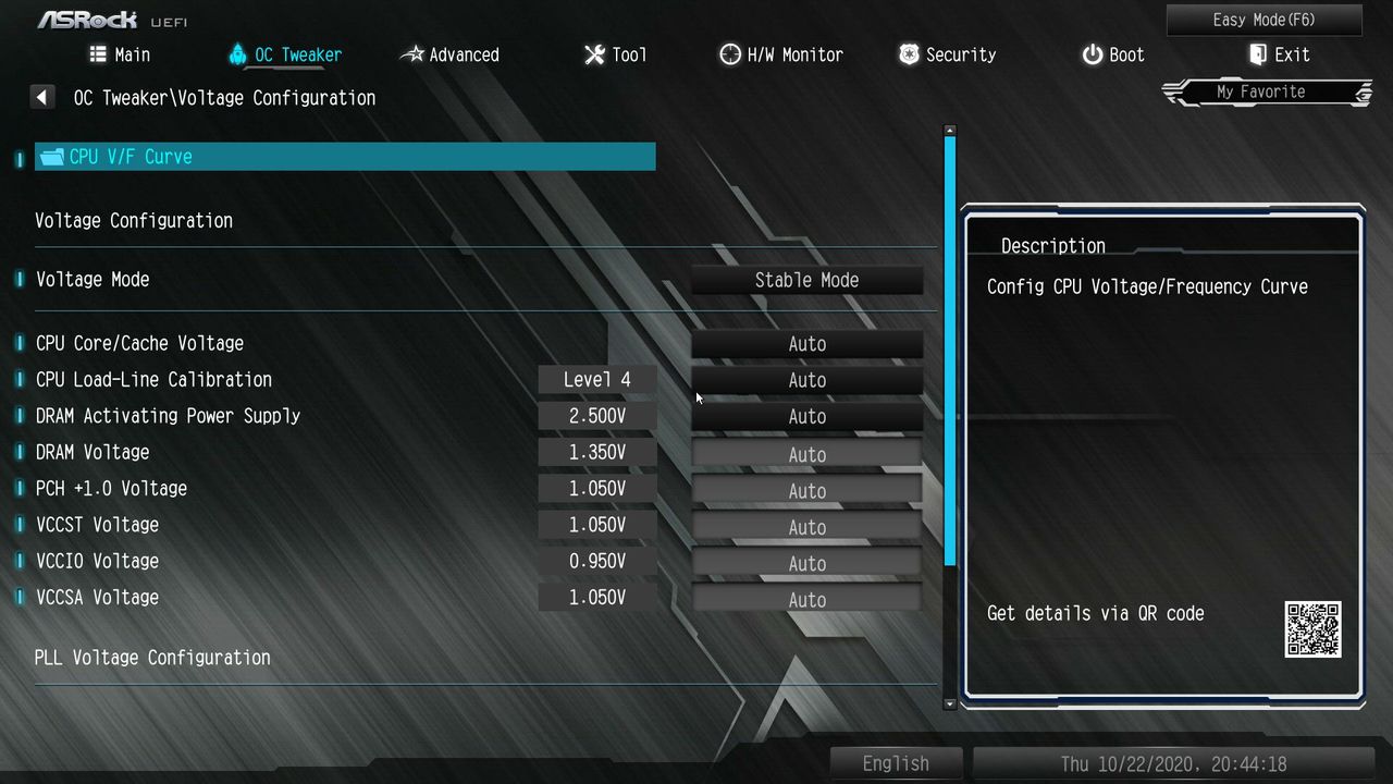 ASRock Z490M Pro4 BIOS