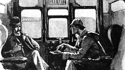 Sherlock Holmes and Dr. Watson in 'The Adventure of Sliver Blaze'