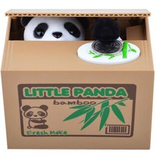 Stealing money box for kids - Panda
