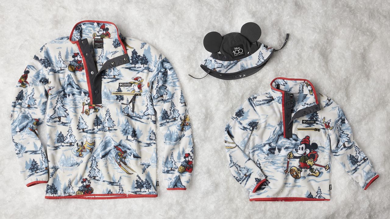 Columbia Sportswear x Disney Collection celebrates a 100 years of magic