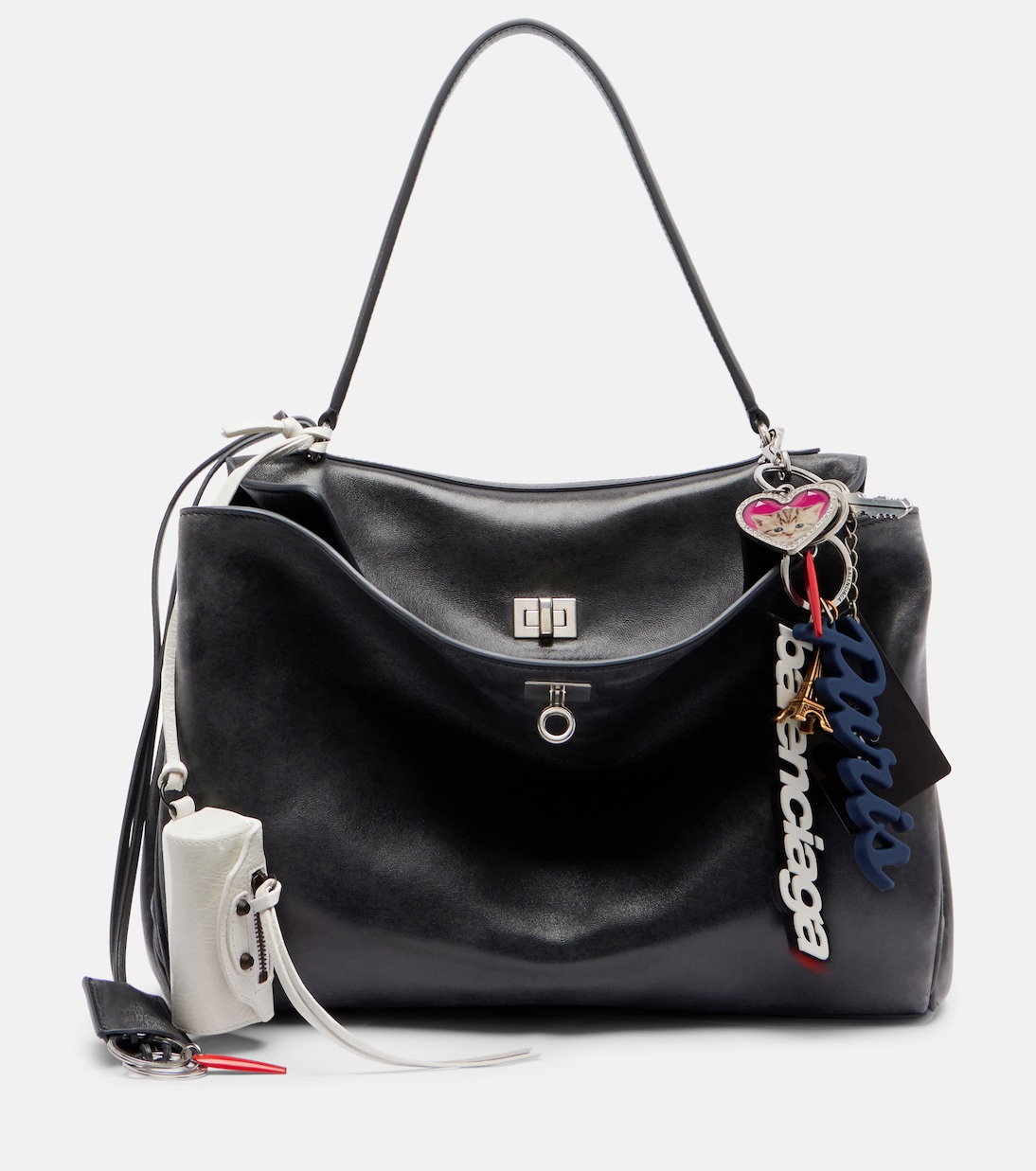 Rodeo Medium Leather Tote Bag
