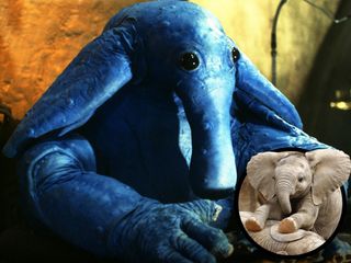 Ortolan from Star Wars and an elephant