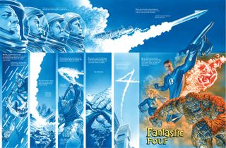 Fantastic Four: Full Circle art by Alex Ross and Josh Johnson