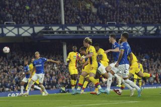 Dominic Calvert-Lewin scoreS Everton's winner