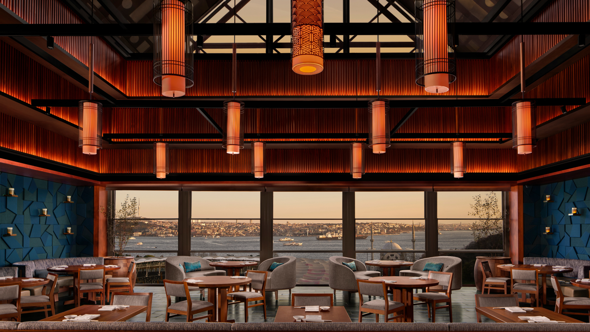 Nobu restaurant at The Ritz-Carlton Istanbul