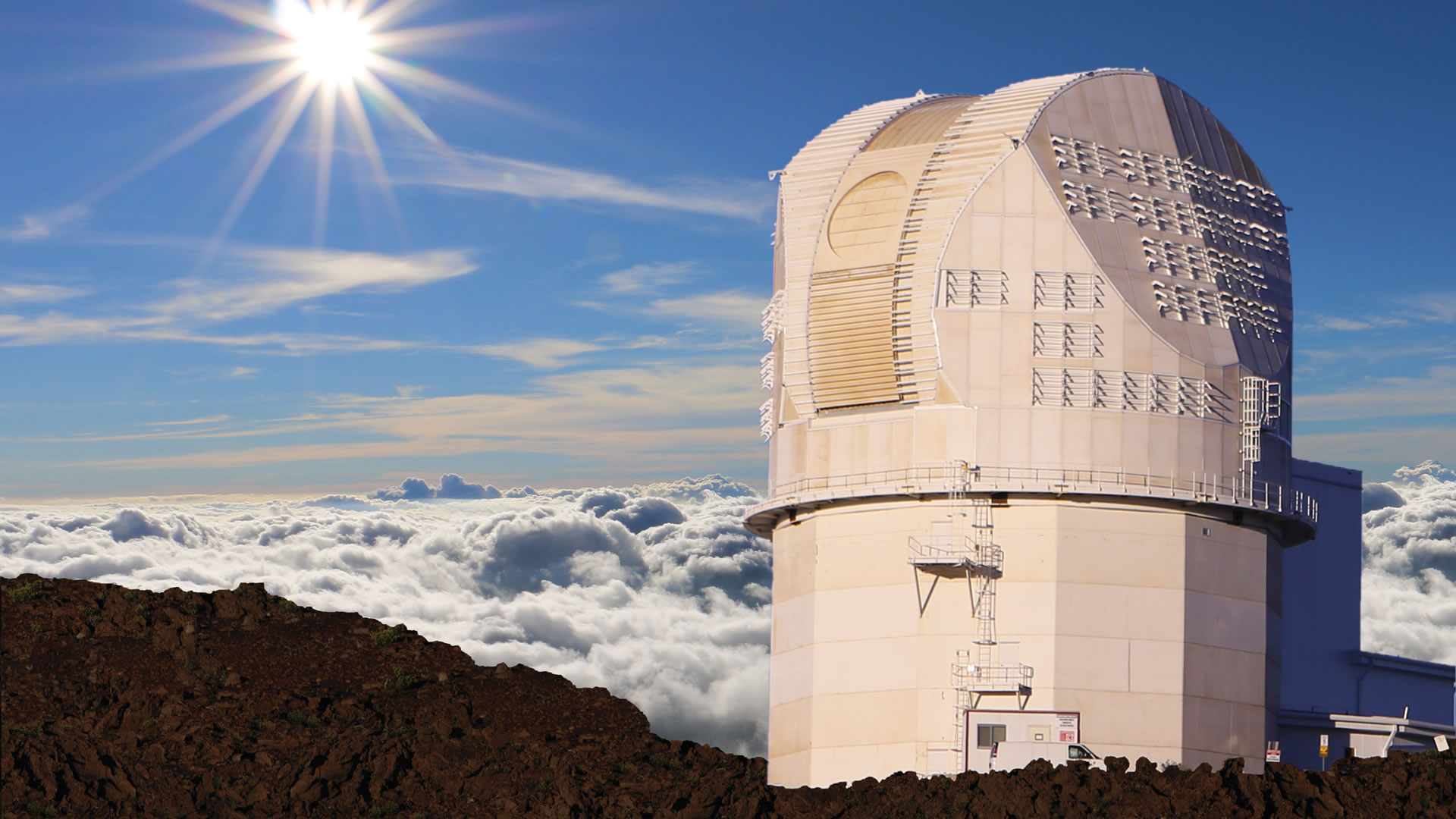 The Daniel K. Inouye Solar Telescope is located on the island of Maui in Hawaii.