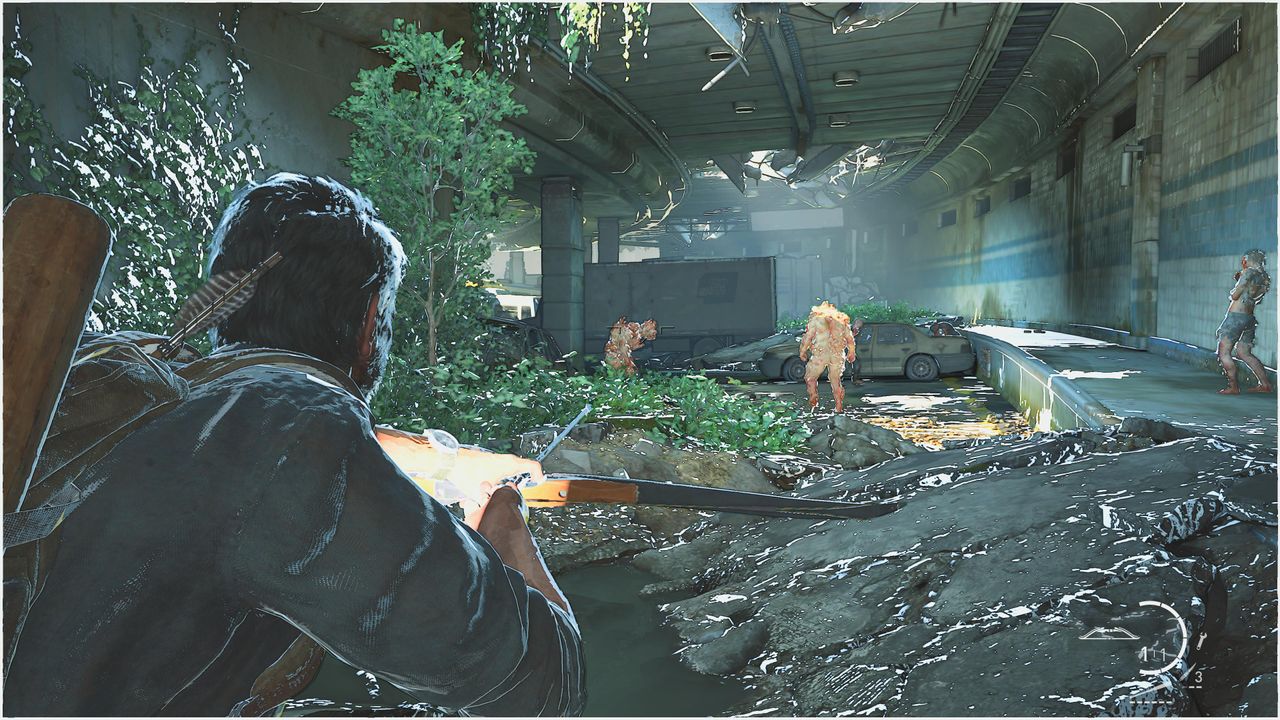 The Last of Us Part 1 gameplay filter watercolor