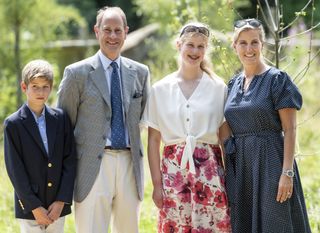 Prince Edward Sophie Wessex Lady Louise Windsor and James Viscount Severn