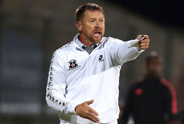 Maritzburg United coach Eric Tinkler