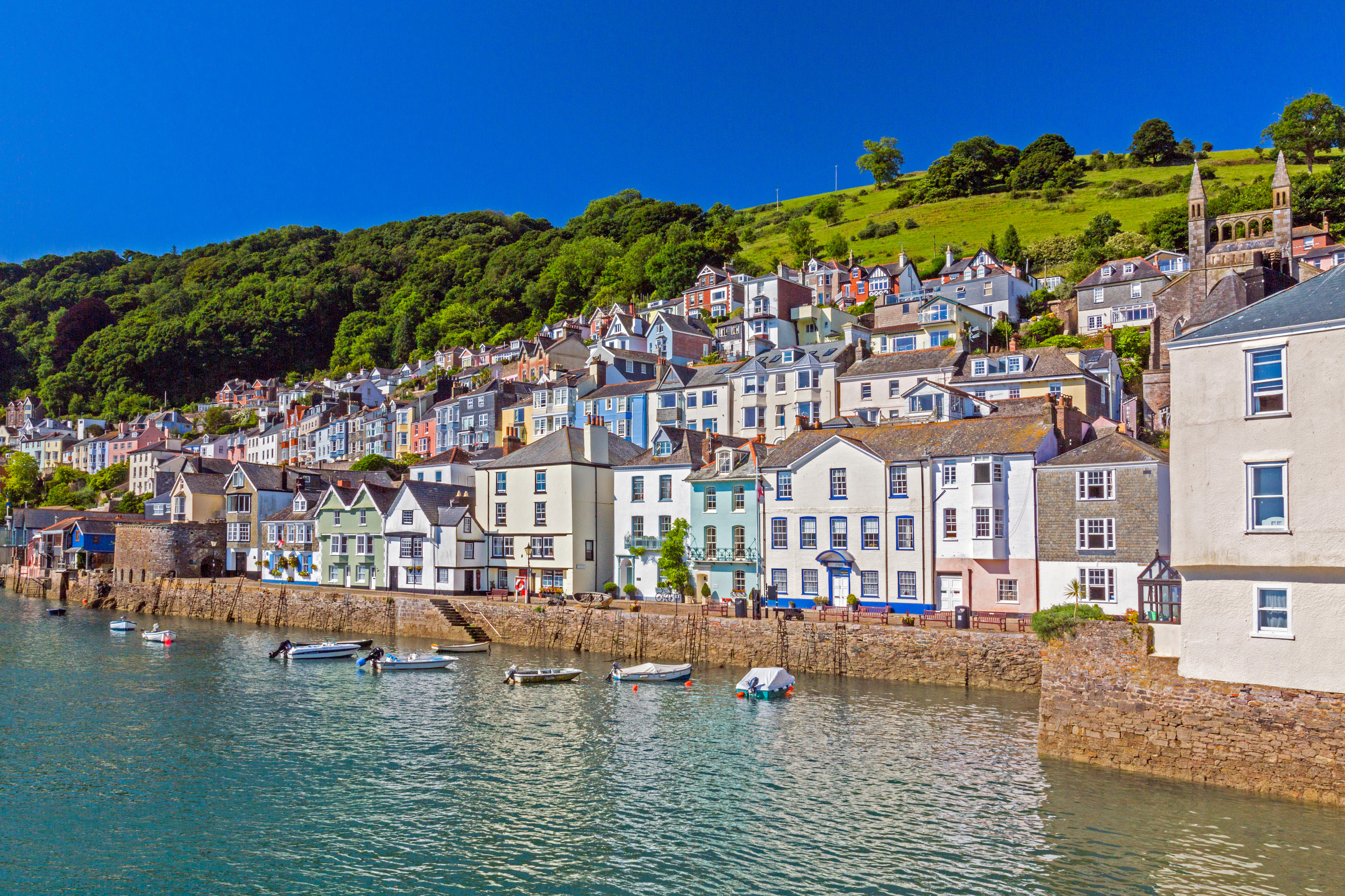 A beautiful waterside town