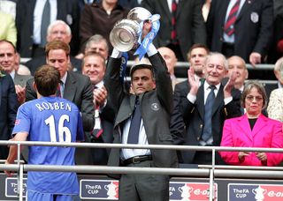 That was a happier occasion for Mourinho, who was then Blues boss