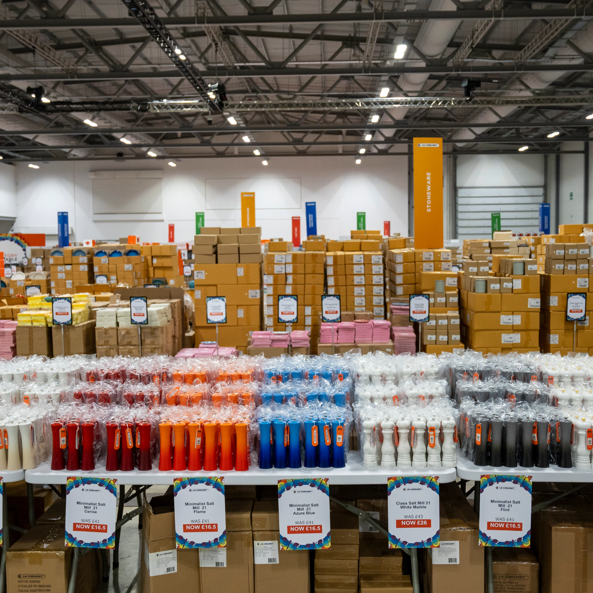 Le Creuset Factory to table sale