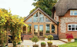 Oakwrights oak frame extension