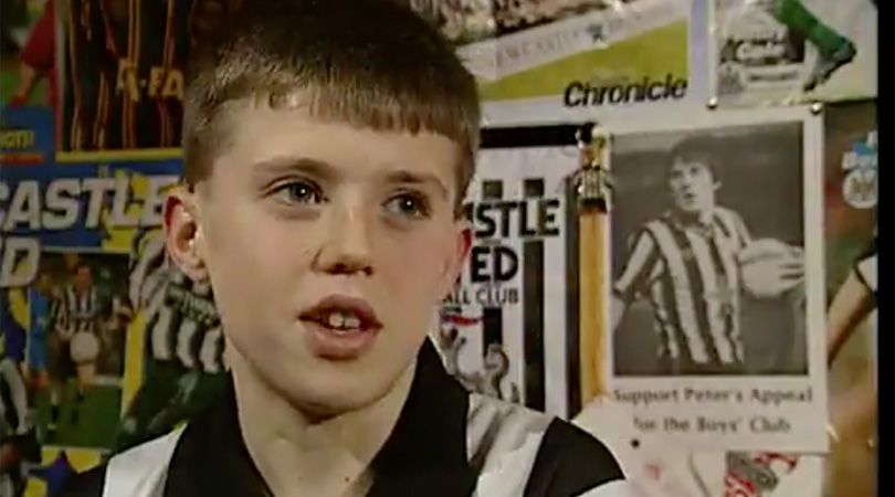 Watch: A 13-year-old Michael Carrick discusses career goals on Live ...