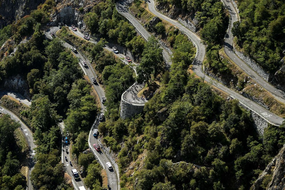 The Col du Glandon is an imposing climb.