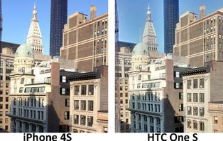 HTC One S vs iPhone 4S