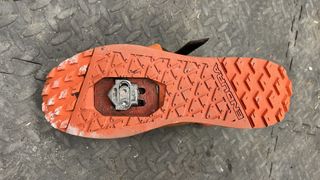 Endura MT500 Burner Clipless Waterproof boots sole detail