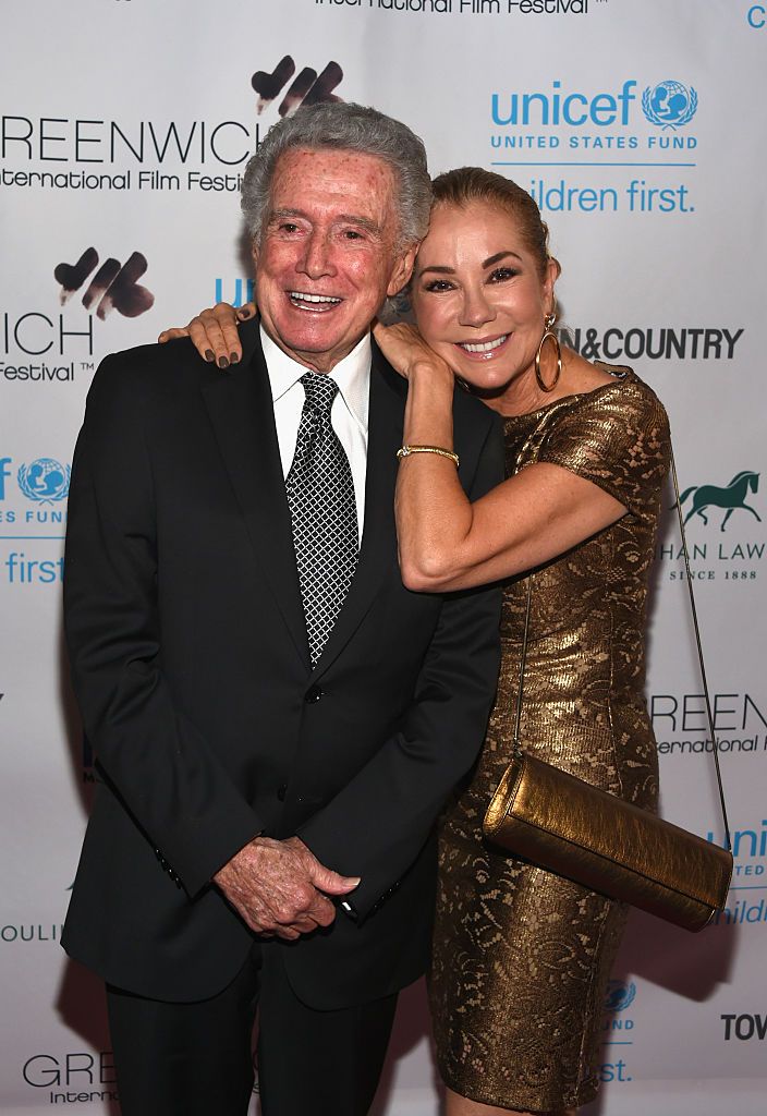 Regis Philbin and Kathie Lee Gifford attend Greenwich Film Festival 2015 - Changemaker Honoree Gala at L&amp;#039;Escale Restaurant on June 6, 2015 in Greenwich, Connecticut