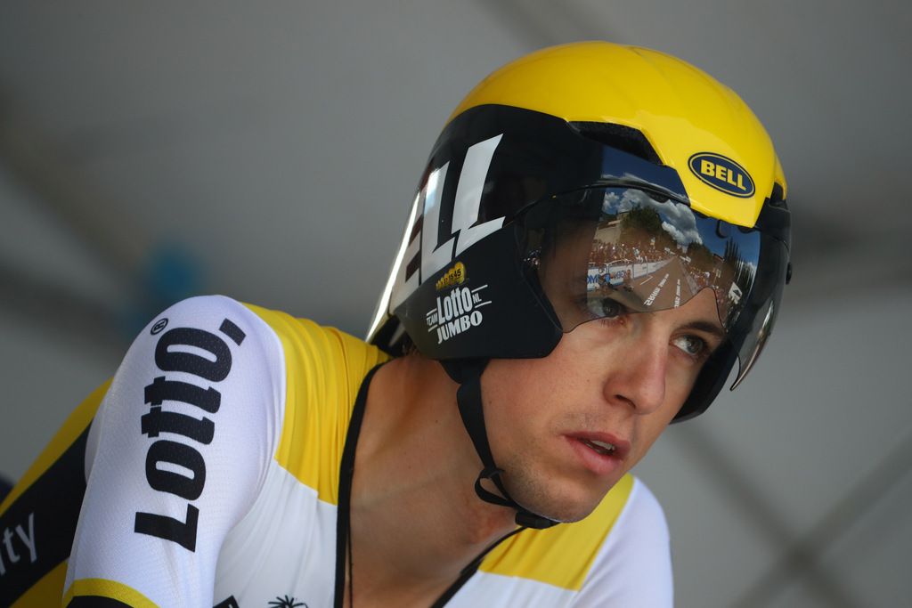 George Bennett slipped off the podium with his TT