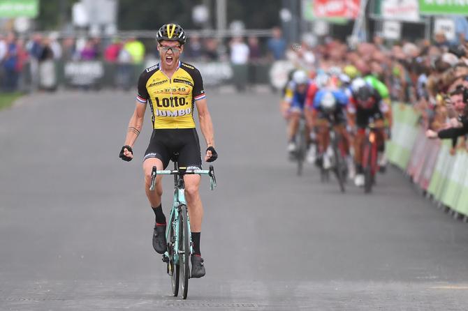 Lars Boom (LottoNL-Jumbo) opened enough of a gap to hold off the chasers