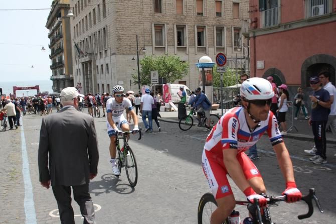 The Giro Air Attack in Katusha colours