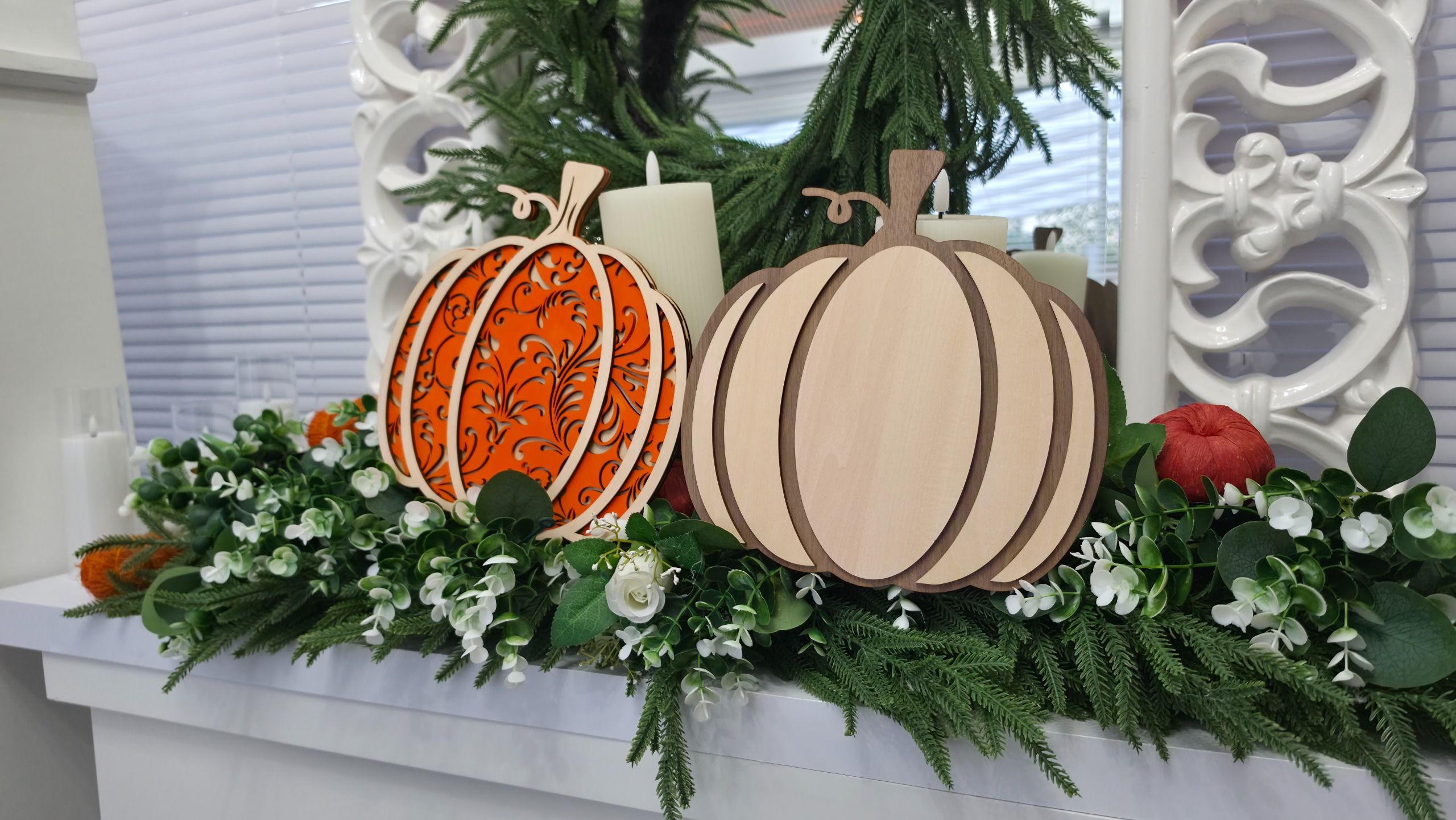 How to make wooden pumpkins using the Bambu Lab R1 laser