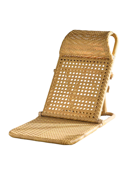 Folding Rattan Lounge Chair