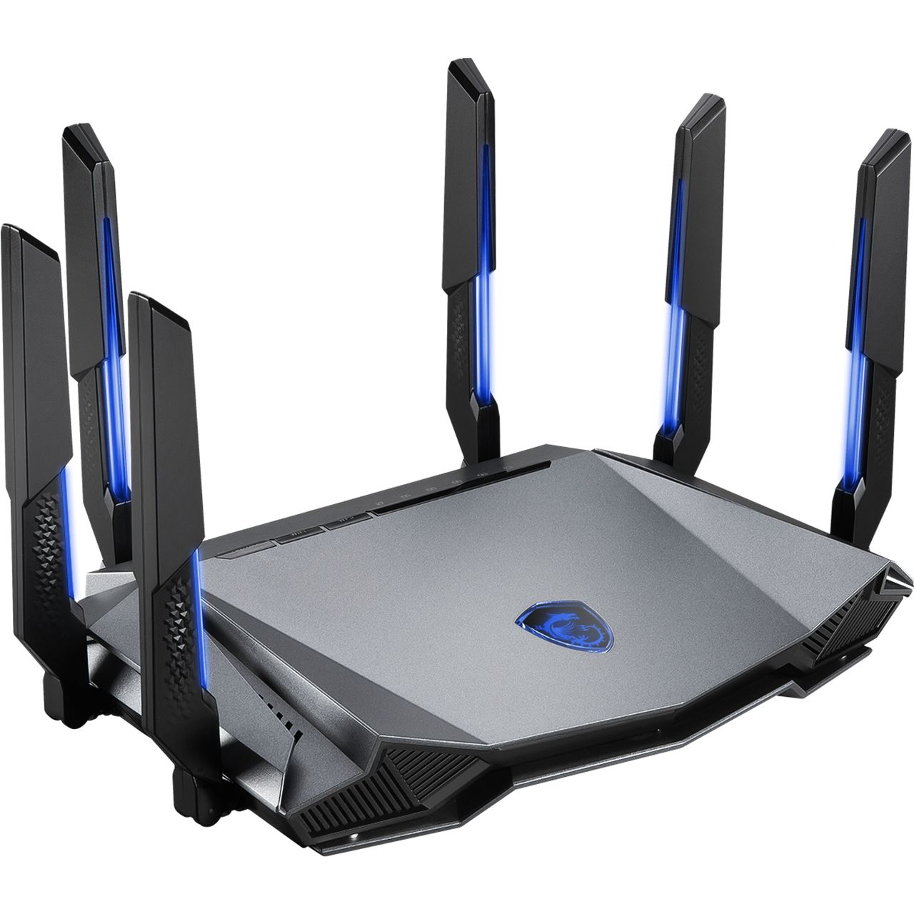 MSI RadiX AXE6600 gaming router.