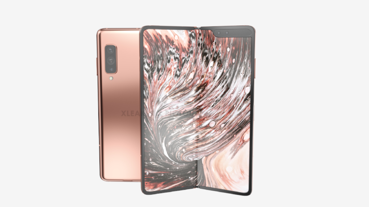 Samsung Galaxy Fold 2 render