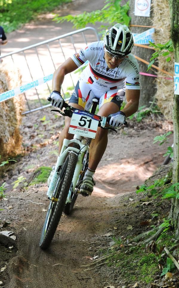 Sabine Spitz (Central Pro) begins her World Cup season.