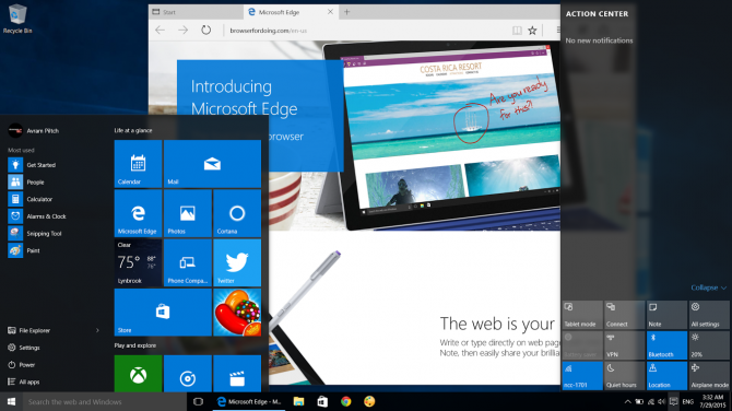 Windows 10 Tablet – Get Online @ Home