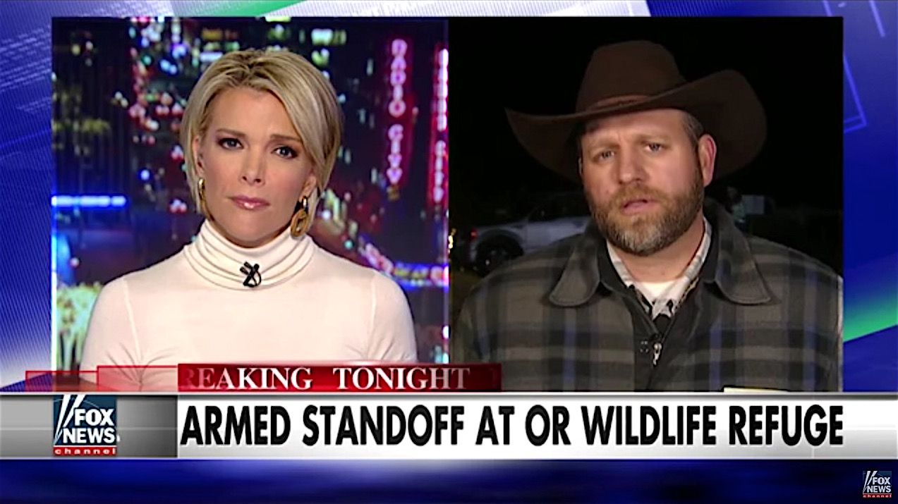 Megyn Kelly stares down Ammon Bundy, leader of Oregon standoff