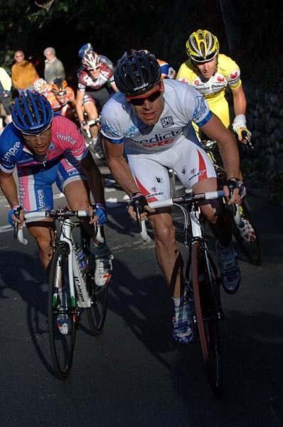 Evans and Cunego.