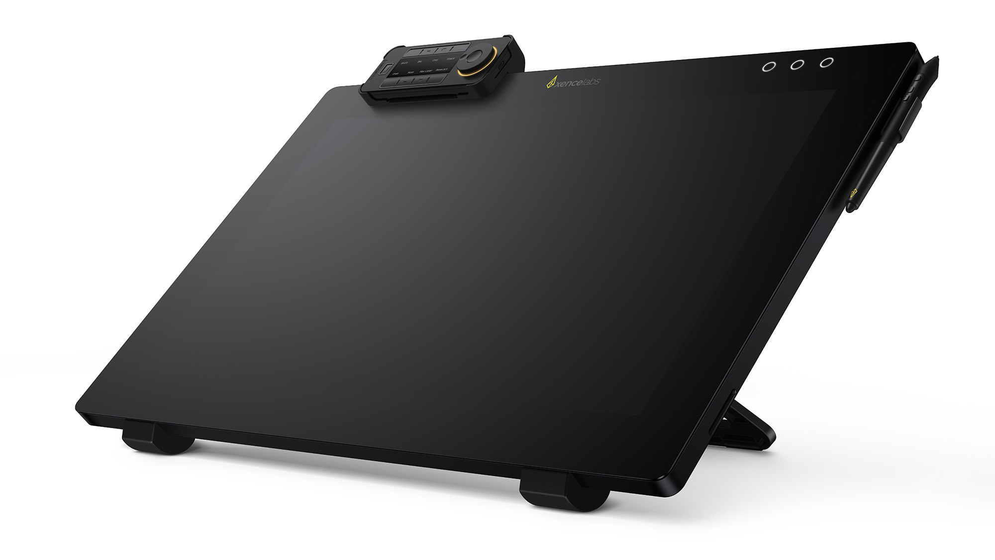 Xencelabs Pen Display 24+ product image on a white background showing front 3/4