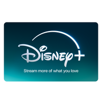 Disney Plus Gift Card: $25-$200 Digital Gift Subscription