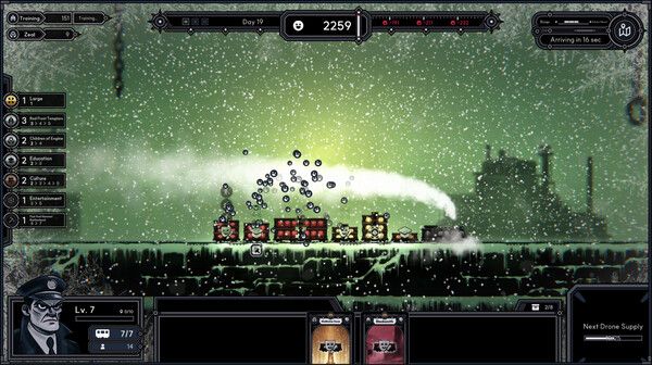 This free roguelike blends Snowpiercer's icy danger with Fallout ...