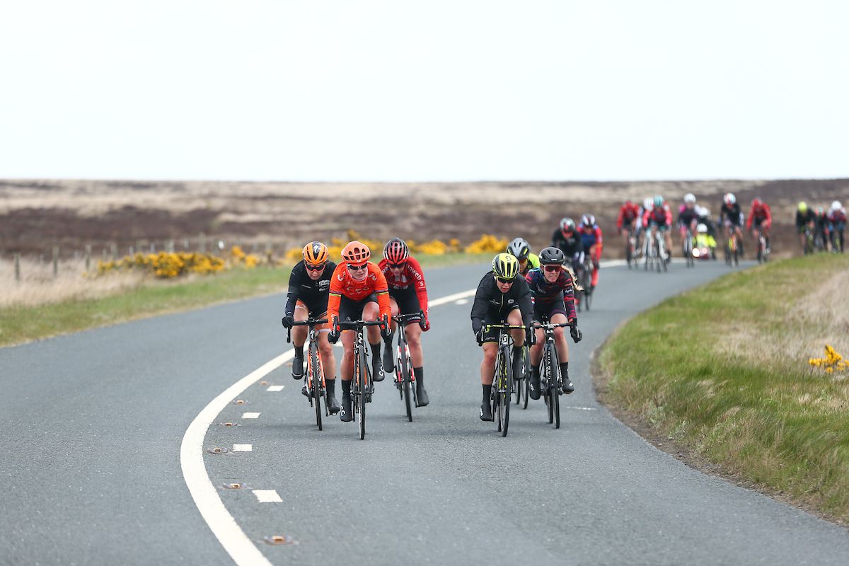 Attacks fly on the second stage of the Women's Tour de Yorkshire