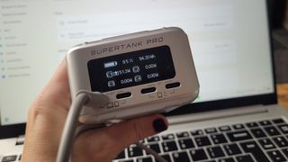 Review photo of the Zendure SuperTank Pro