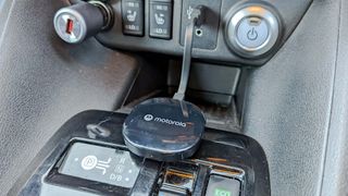 Motorola MA1 adapter plugged in