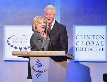 Hillary and Bill Clinton 