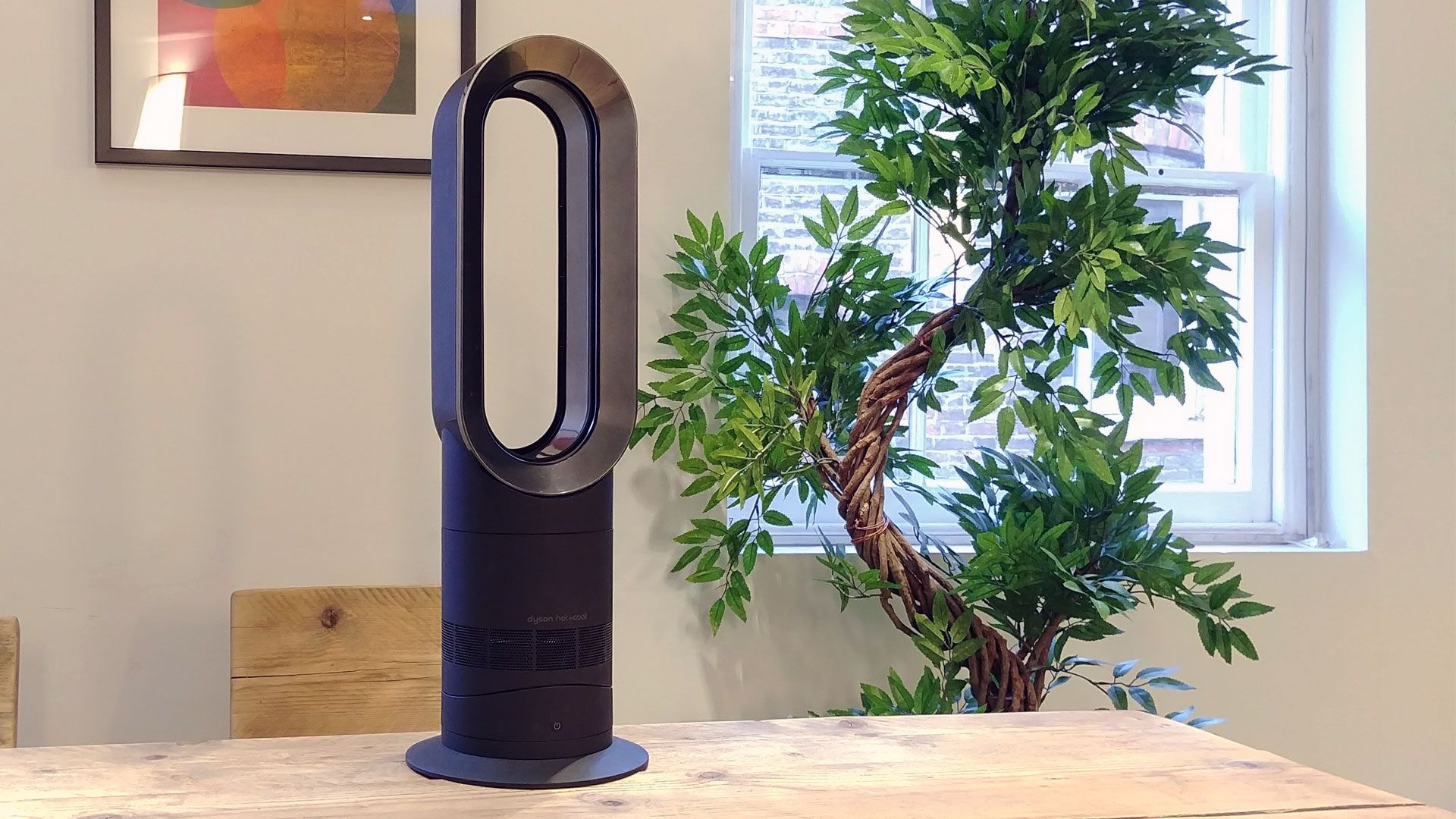 Dyson hot+cool ブラック　AM09 Dyson AM09 Hot + Cool Fan Heater | Black/Nickel | New