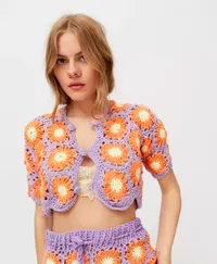 Tach Clothing Palmira Crochet Cropped Top, &nbsp;$265&nbsp;