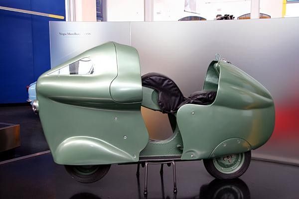 The 1950 Vespa Montlhery.
