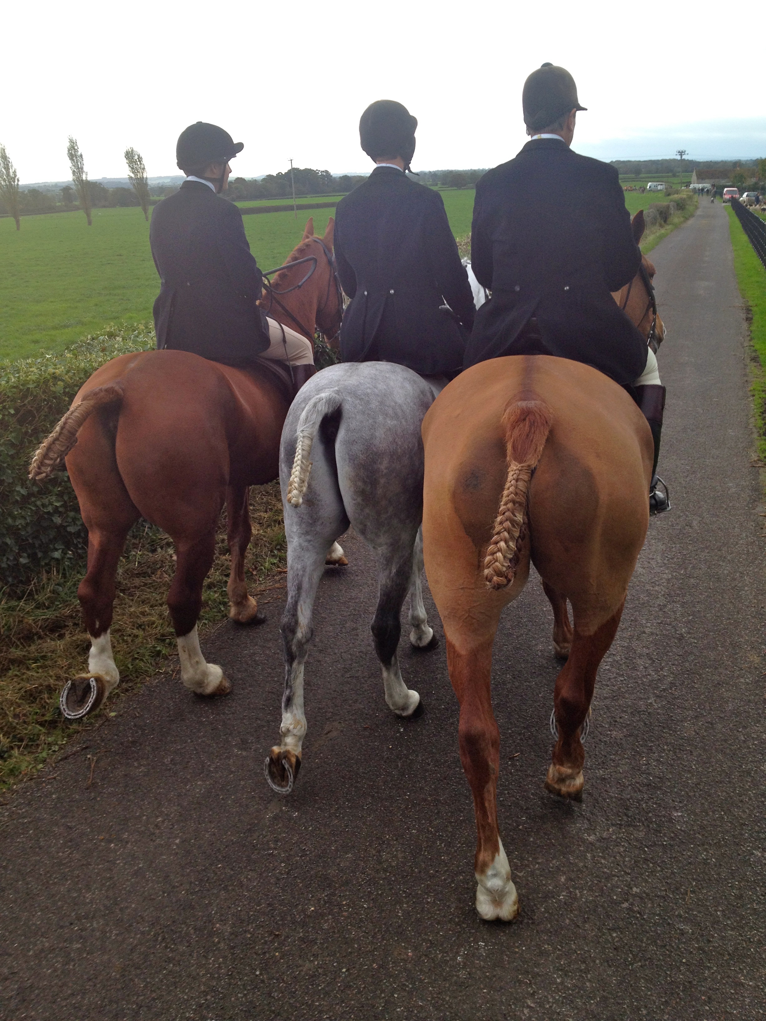 Rosie Fry and family out hunting