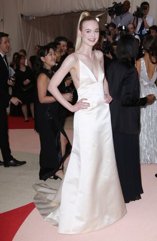 Elle Fanning at the Met Ball 2016