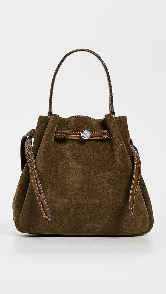 Tory Burch Romy Suede Bucket Bag